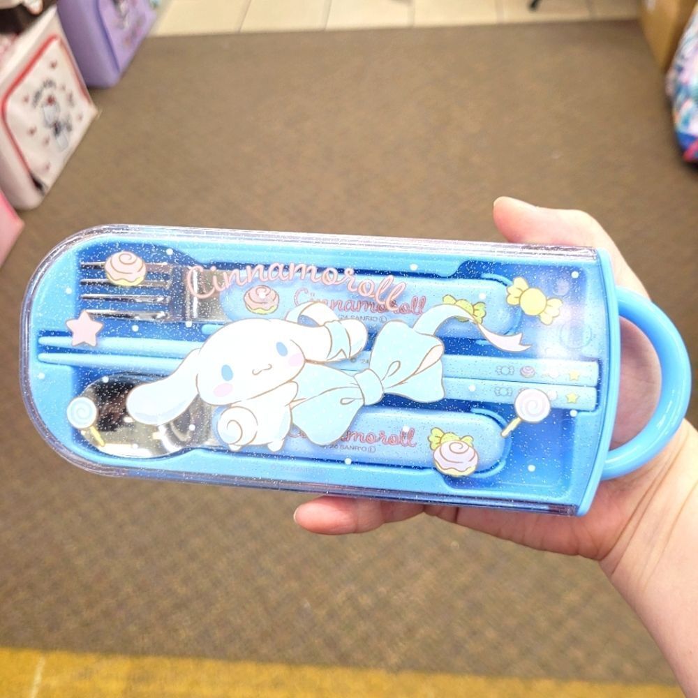 Brand New Japan Sanrio Cinnamoroll Tableware Set Stainless Steel
